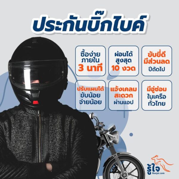 ทำประกันรถมอเตอร์ไซค์ bigbike ผ่านตัวแทนรู้ใจ ได้ราคาถูกกว่า และมีตัวแทนให้บริการ
